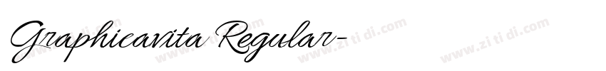 Graphicavita Regular字体转换 Graphicavita Regular字体转换